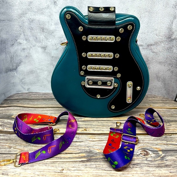 Handbags - Guitar Shape Handbag with dust bag NWT